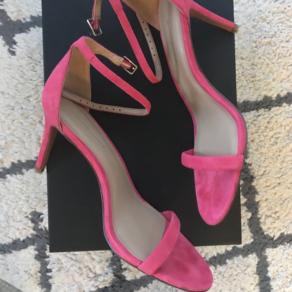 Pink Banana Republic Heels